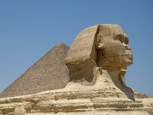 The Great Pyramid & Sphinx, Cairo, Egypt