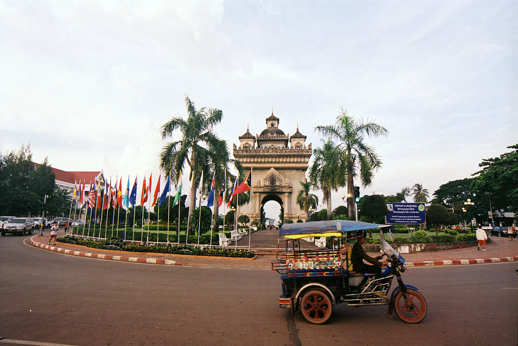Patuxai, the Victory Gate, Vientiane